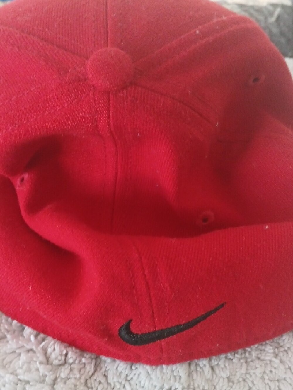Kids Red Reds Logo Baseball Cap - Picture 2 of 4